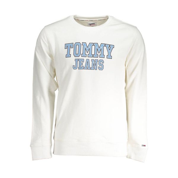 Tommy Hilfiger TOMMY HILFIGER MAN WHITE SWEATSHIRT WITHOUT ZIP