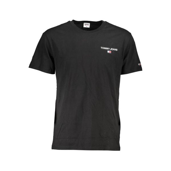 Tommy Hilfiger TOMMY HILFIGER MEN'S SHORT SLEEVE T-SHIRT BLACK