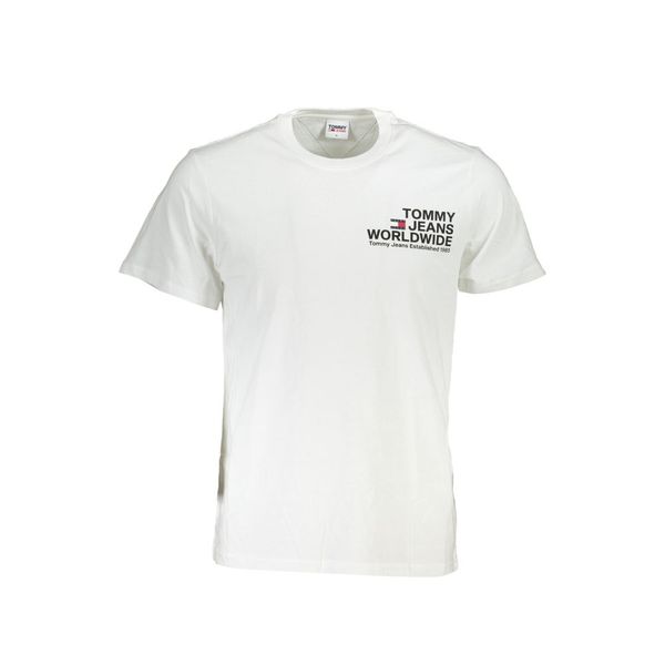 Tommy Hilfiger TOMMY HILFIGER MEN'S SHORT SLEEVE T-SHIRT WHITE