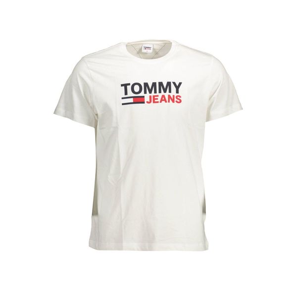 Tommy Hilfiger TOMMY HILFIGER MEN'S SHORT SLEEVE T-SHIRT WHITE