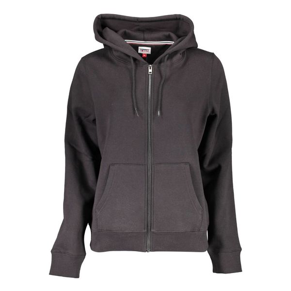 Tommy Hilfiger TOMMY HILFIGER SWEATSHIRT WITH ZIP WOMAN BLACK