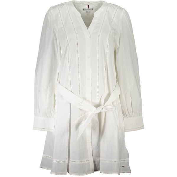 Tommy Hilfiger TOMMY HILFIGER WOMEN'S SHORT DRESS WHITE