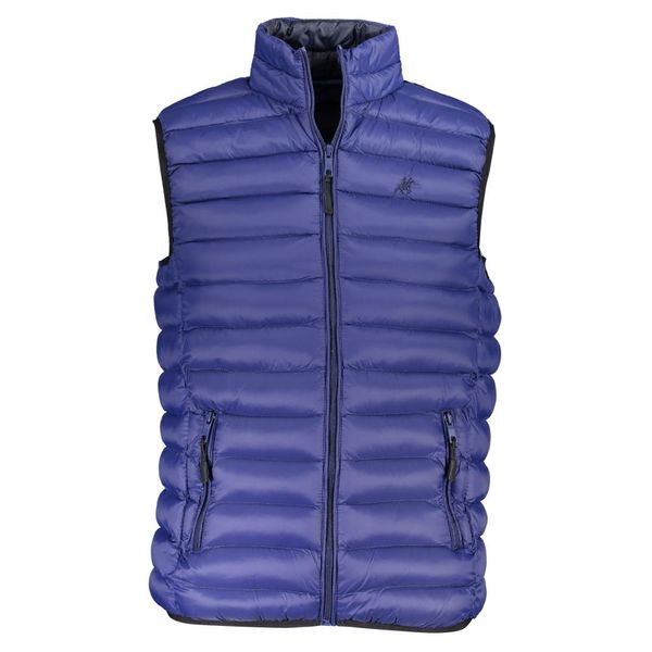 U.S. Grand Polo Club US GRAND MEN'S BLUE SLEEVELESS POLO