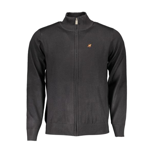 U.S. Grand Polo Club US GRAND POLO MEN'S BLACK CARDIGAN