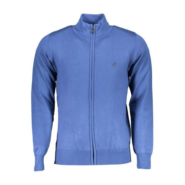 U.S. Grand Polo Club US GRAND POLO MEN'S BLUE CARDIGAN