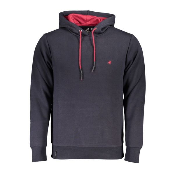 U.S. Grand Polo Club US GRAND POLO MEN'S BLUE ZIPLESS SWEATSHIRT