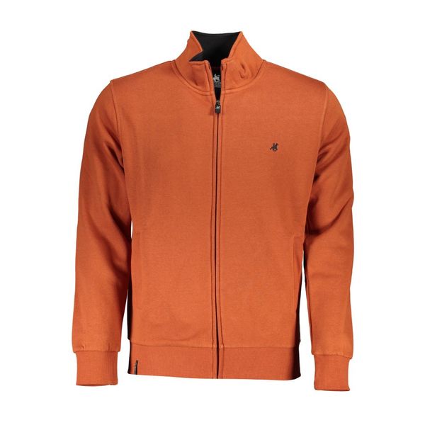 U.S. Grand Polo Club US GRAND POLO MEN'S BRONZE ZIP SWEATSHIRT