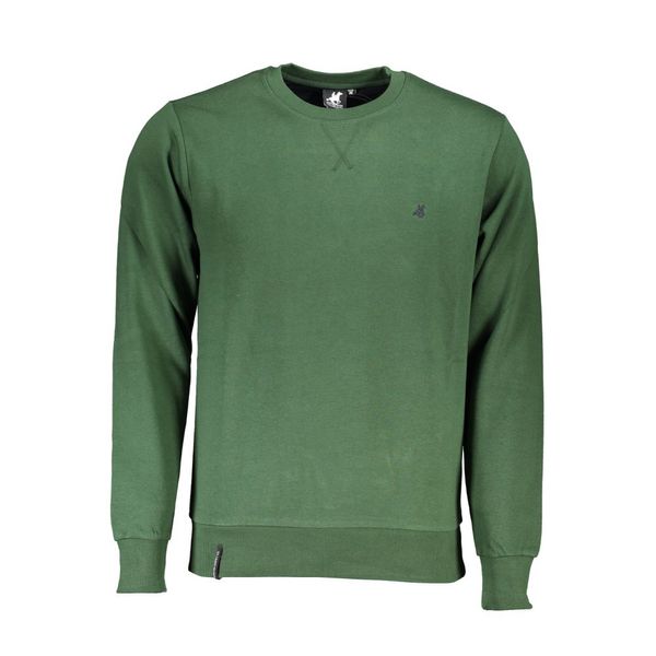 U.S. Grand Polo Club US GRAND POLO MEN'S GREEN ZIPLESS SWEATSHIRT