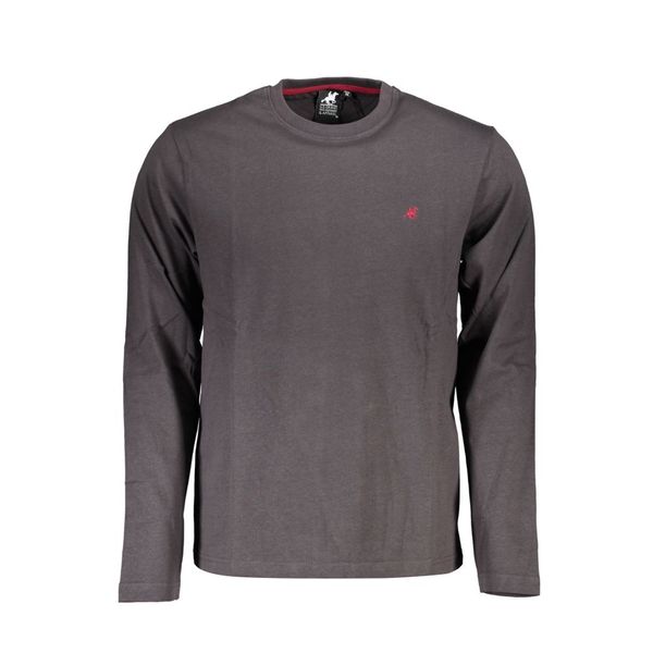 U.S. Grand Polo Club US GRAND POLO MEN'S LONG SLEEVE T-SHIRT GRAY