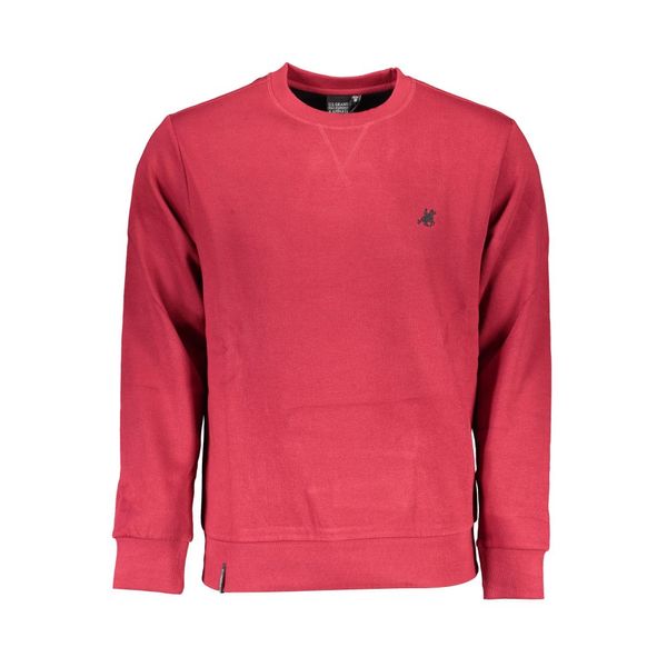 U.S. Grand Polo Club US GRAND POLO SWEATSHIRT WITHOUT ZIP MAN RED