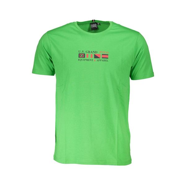 U.S. Grand Polo Club US GRAND POLO T-SHIRT SHORT SLEEVE MAN GREEN