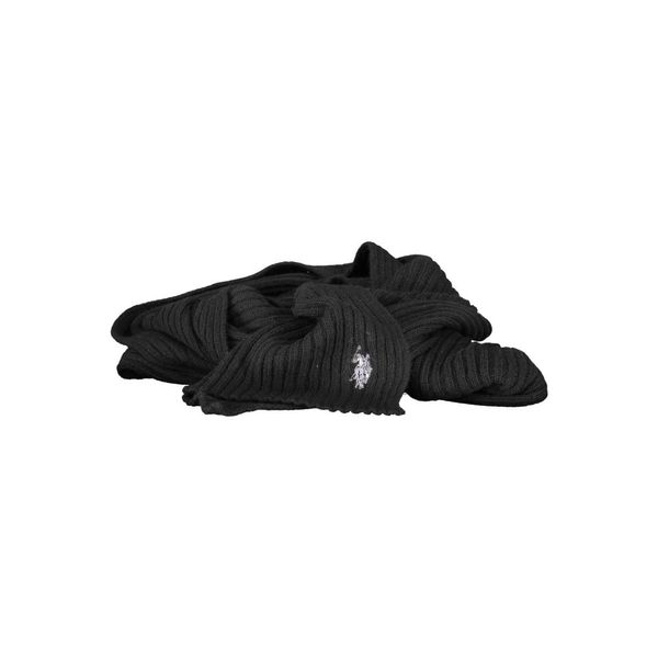 U.S. POLO ASSN. US POLO ASSN. BLACK MEN'S SCARF