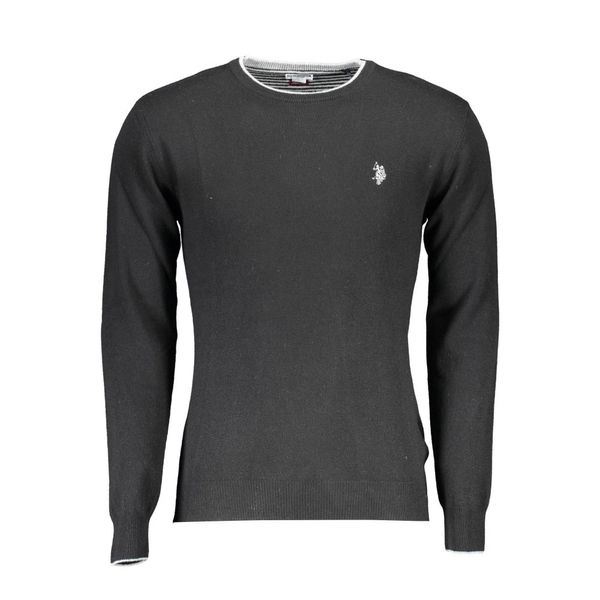U.S. POLO ASSN. US POLO MEN'S BLACK SWEATER