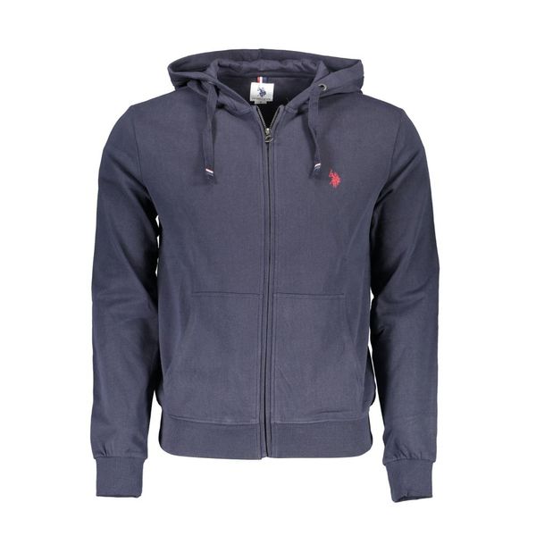 U.S. POLO ASSN. US POLO MEN'S BLUE SWEATSHIRT WITH ZIP