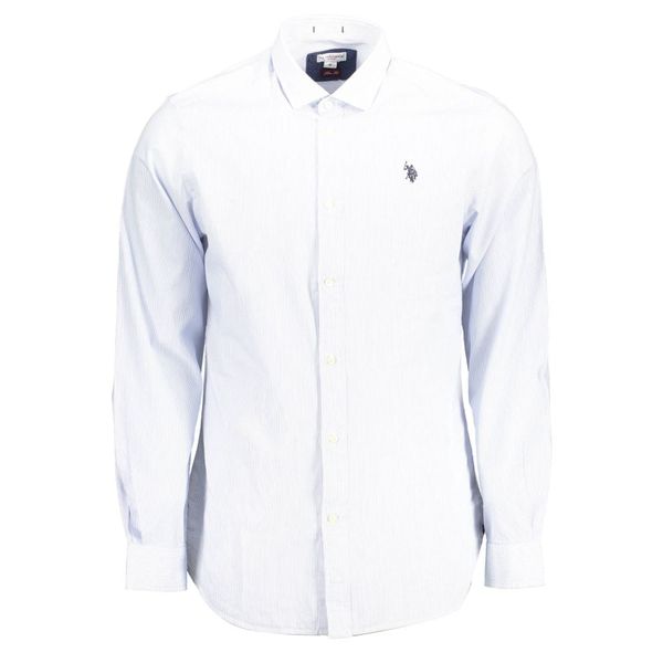 U.S. POLO ASSN. US POLO SHIRT LONG SLEEVE MAN LIGHT BLUE