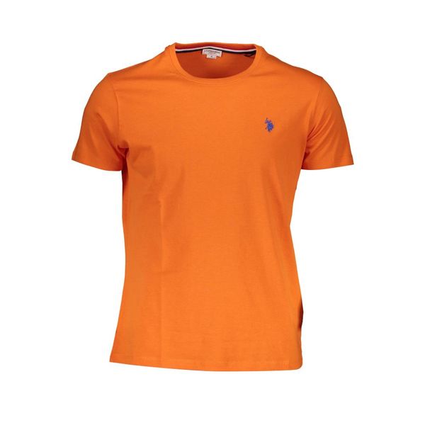 U.S. POLO ASSN. US POLO SHORT SLEEVE T-SHIRT ORANGE MAN