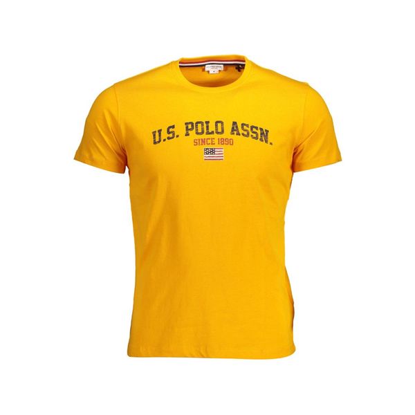 U.S. POLO ASSN. US POLO SHORT SLEEVE T-SHIRT ORANGE MAN