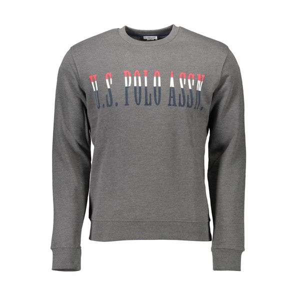 U.S. POLO ASSN. US POLO SWEATSHIRT WITHOUT ZIP MAN GRAY