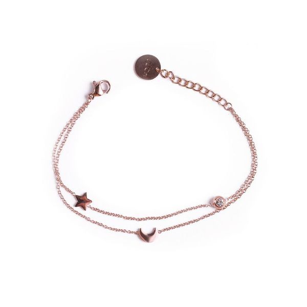 Vuch Vuch ženska narukvica Infinity Rose Gold