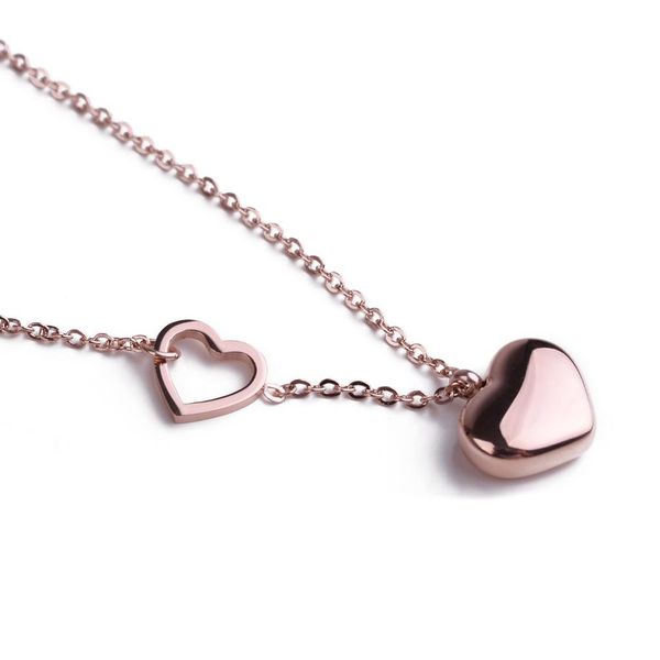 Vuch Vuch ženska ogrlica Inlove Rose Gold