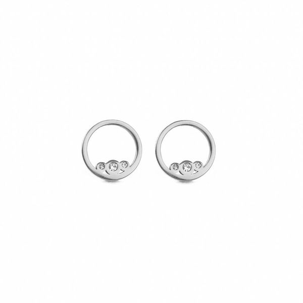 Vuch Vuch ženske naušnice Ringy Silver