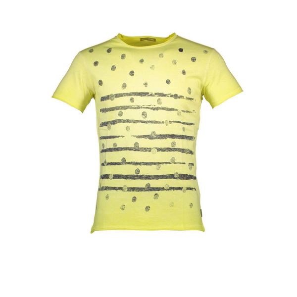 Yes zee YES ZEE MEN'S SHORT SLEEVE T-SHIRT YELLOW