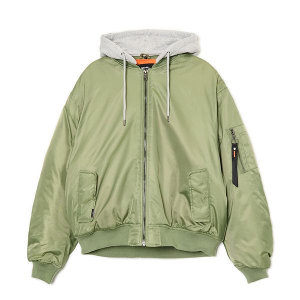Cropp Cropp - Bomber jakna - svjetlomaslinasto