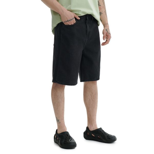 Cropp Cropp - Kratke hlače od trapera - Siva