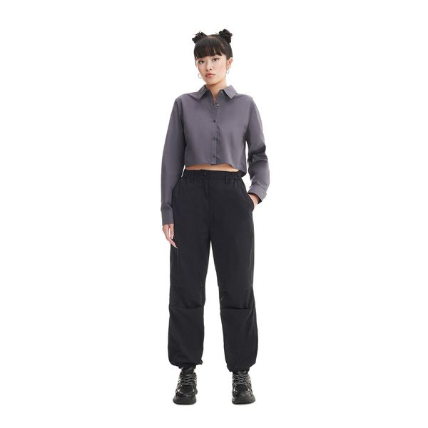 Cropp Cropp - Hlače jogger - crno