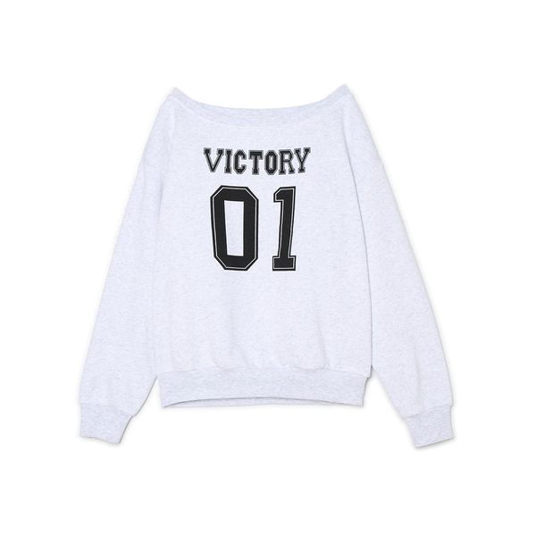 Cropp Cropp - LADIES` JOGGING TOP - svijetlo siva