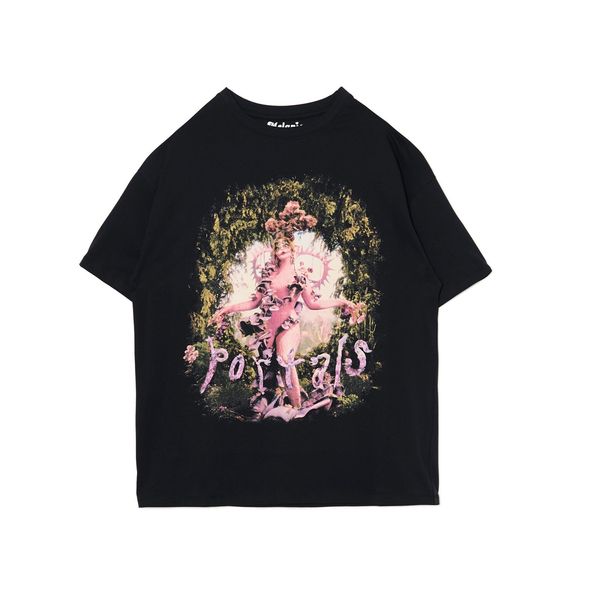 Cropp Cropp - Majica kratkih rukava s printom Melanie Martinez - crno