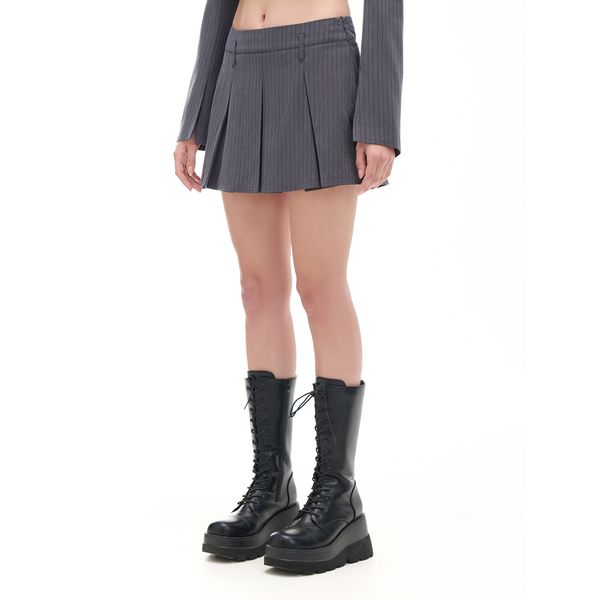 Cropp Cropp - Mini suknja - tamnosivo