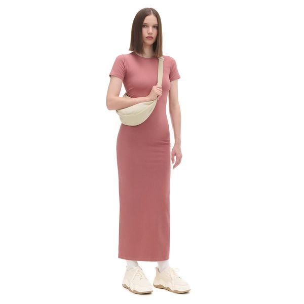 Cropp Cropp - Obična maxi haljina - prljavoroza