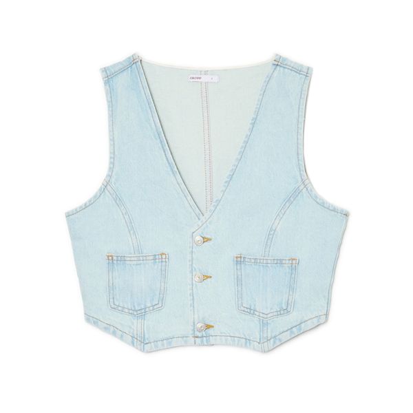 Cropp Cropp - Prsluk - plava