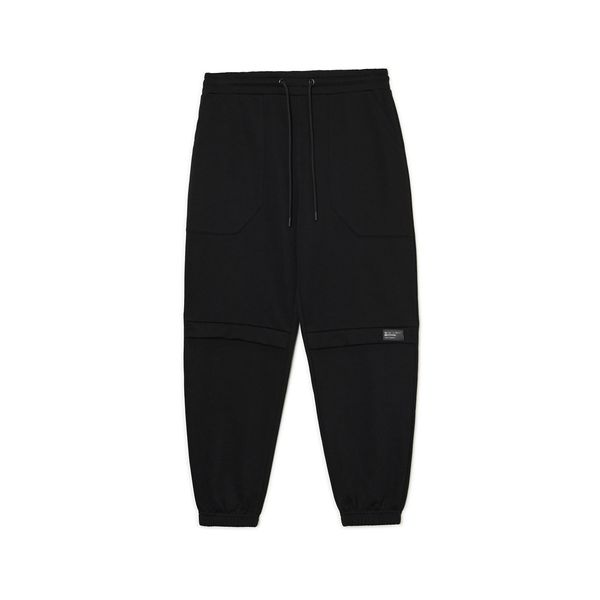 Cropp Cropp - Sportske jogger hlače - crno