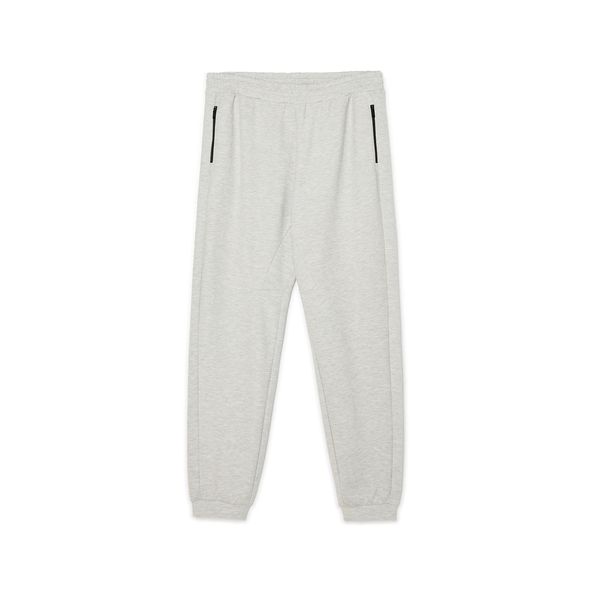 Cropp Cropp - Sportske jogger hlače - svijetlo siva