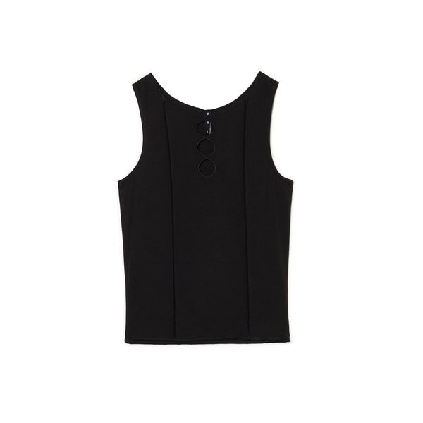 Cropp Cropp - Top s tankim naramenicama - crno