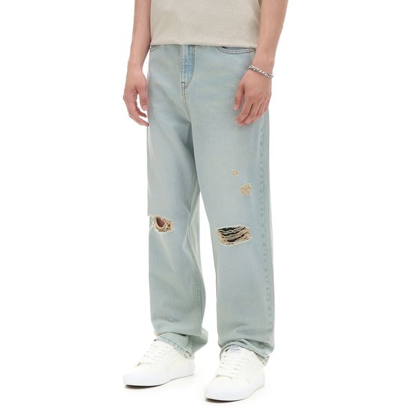 Cropp Cropp - Traperice baggy - plava