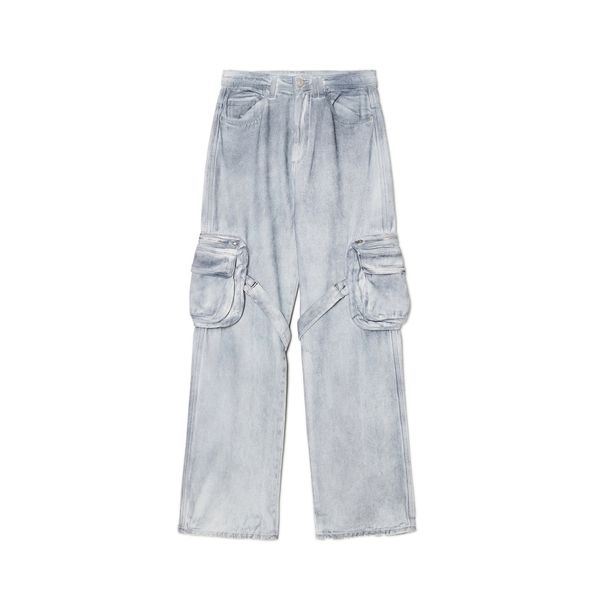 Cropp Cropp - Traperice baggy - svijetlo siva