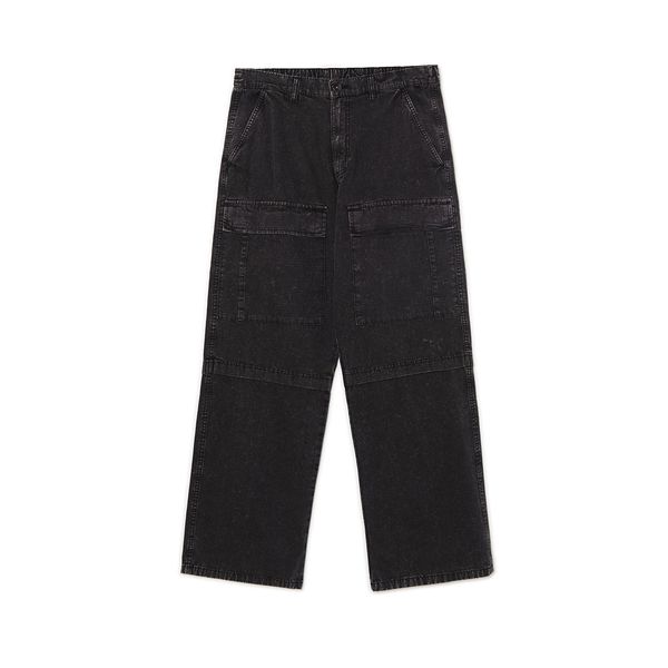 Cropp Cropp - Traperice baggy - tamnosivo