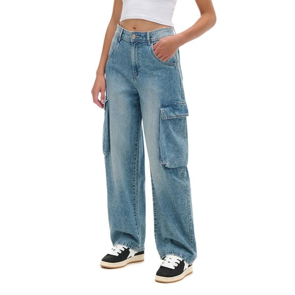 Cropp Cropp - Traperice isprana izgleda - plava