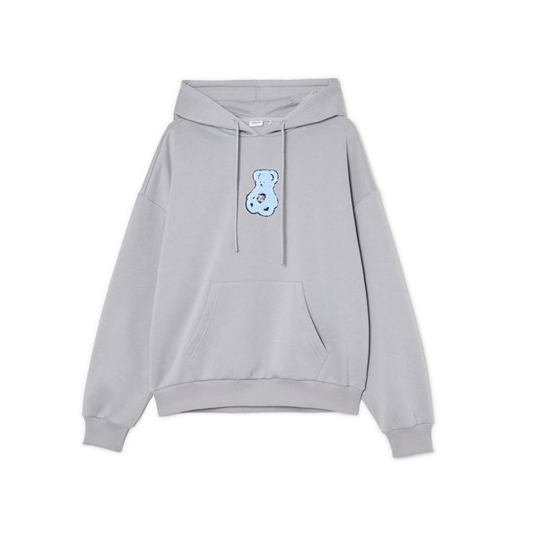 Cropp Cropp - Trenirka s aplikacijom - svijetlo siva