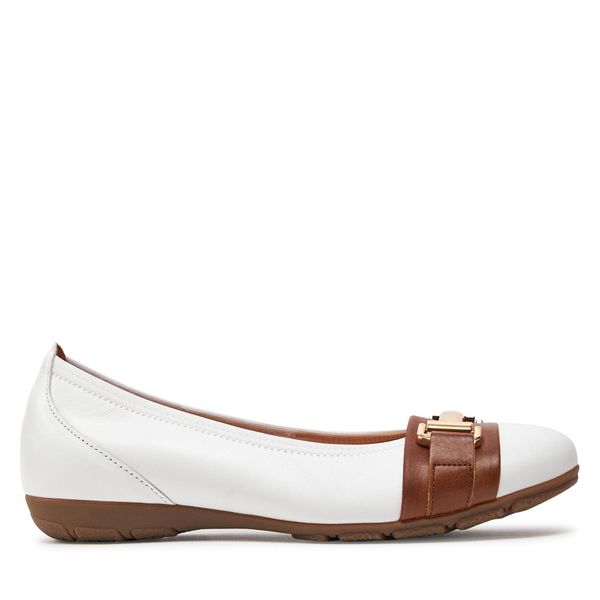 Gabor Balerinke Gabor 44.167.21 Weiss/Camel (Gold) 21