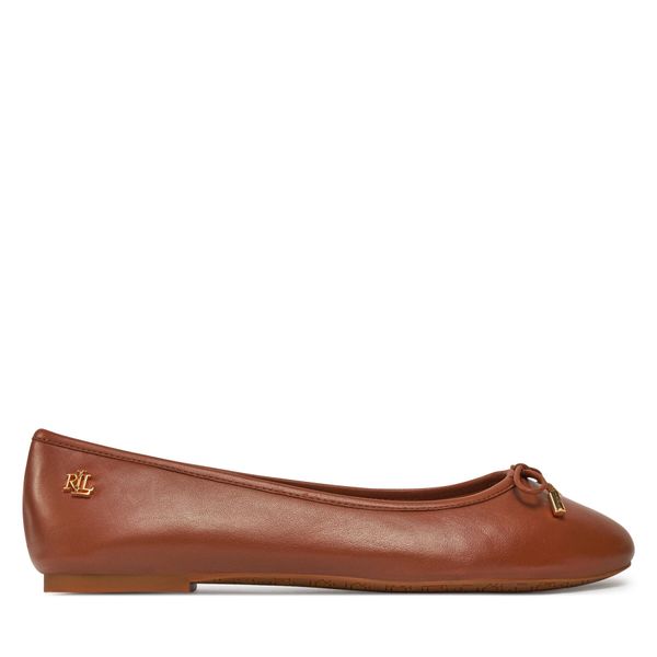 Lauren Ralph Lauren Balerinke Lauren Ralph Lauren 802940603002 Deep Saddle Tan