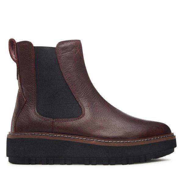 Clarks Chelsea cipele Clarks Orianna W Up 261748224 Burgundy Leather
