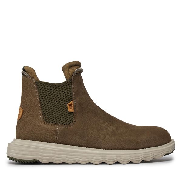 Hey Dude Chelsea cipele Hey Dude Branson Boot M Craft Leather 40187-337 Olive