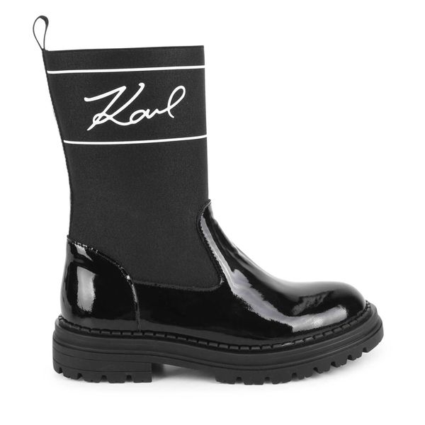 Karl Lagerfeld Kids Chelsea cipele Karl Lagerfeld Kids Z19114 M Black 09B