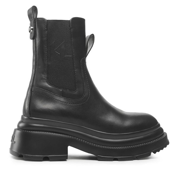KARL LAGERFELD Chelsea cipele KARL LAGERFELD KL45065 Crna