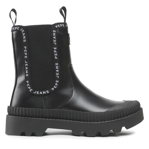 Pepe Jeans Chelsea cipele Pepe Jeans Gum Chelsea PLS50466 Black 999