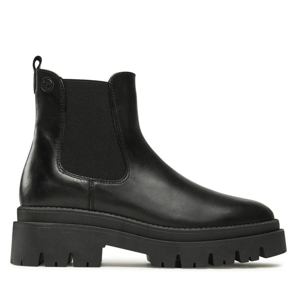 Tamaris Chelsea cipele Tamaris 1-25492-41 Black Leather 003